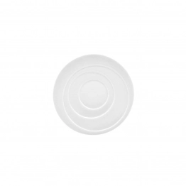 Πιατάκι Για Φλυτζάνι Πορσελάνης Λευκό Art Et Lumiere 15,5εκ. 05957