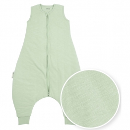 Υπνόσακος Βαμβακερός 2.0Tog Με Πόδια 9-18 Μηνών Slub Soft Green Meyco MEY-184.187.46.04