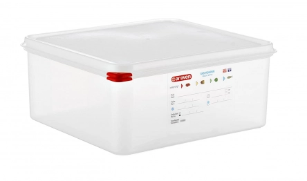 Δοχείο Τροφίμων Αεροστεγές Πλαστικό Διάφανο Hermet Araven 14ltr-35,4x32,5x15εκ.