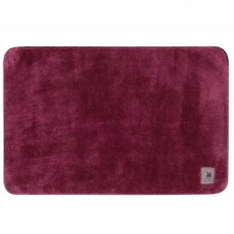 Ταπέτο Μπάνιου Αντιολισθητικό Polyester 60x90εκ. Essential 3114 Μπορντώ Greenwich Polo Club