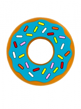 Μασητικό Donuts Silli Chews™ Μπλε Baby to Love BTL-SC-11