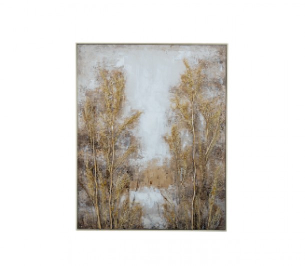 Πίνακας Καμβάς Δέντρα 3D Με Κορνίζα 82x4,5x102εκ. Zen Collection 24.28.49771