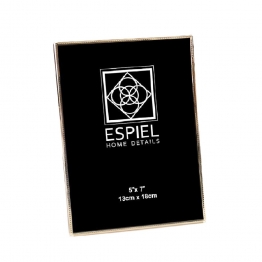 Κορνίζα Μεταλλική Χρυσή ESPIEL 15x20εκ. FAM751