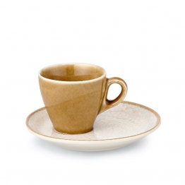 Φλυτζάνι Καφέ 100ml In-glaze Stoneware Dune Beige CRYSPO TRIO 47.120.17