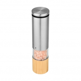 Μύλος Αλατιού-Πιπεριού Ηλεκτρικός Bamboo Essentials Estia 5,2x5,2x21εκ. 01-20286