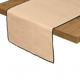 Runner Βαμβακερό Μπεζ 45x150εκ. Frame Estia 07-36164