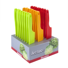 Μαχαίρι Λαχανικών Πλαστικό Metaltex 30εκ. 262502