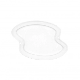 Πιάτο Πορσελάνης Λευκό Extreme Art Et Lumiere 30x20εκ. 07194