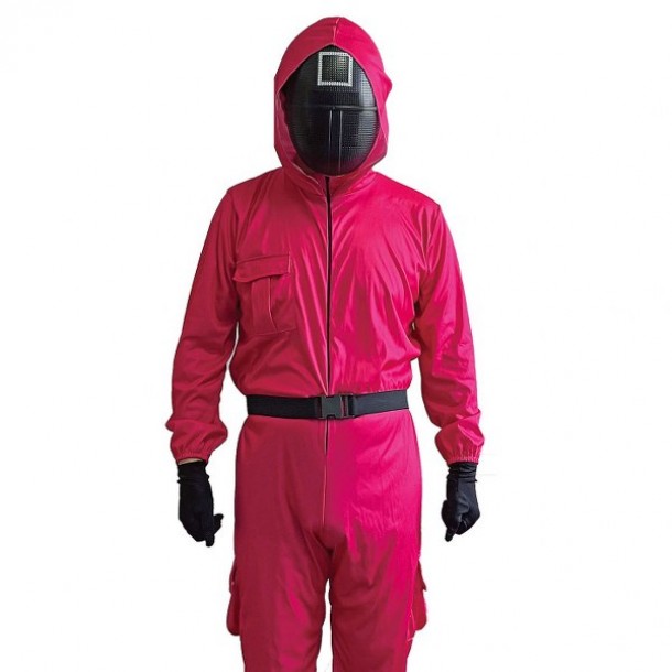 Στολή Ανδρική Κόκκινος Στρατιώτης Με Τετράγωνο One Size Carnavalista 3-2287