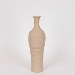 Βάζο Κεραμικό Μόκα 12x11x41εκ. ESTHETI 819-00599