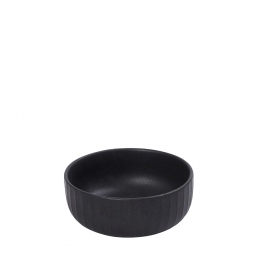 Μπωλ Σερβιρίσματος Βαθύ Stoneware Gobi Black-Sand Matte ESPIEL 11,5x5εκ. OW2035K6