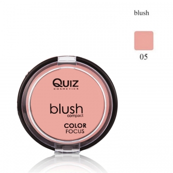 Ρουζ Color Focus Blush Peachy 12gr QUIZ 1313B-1
