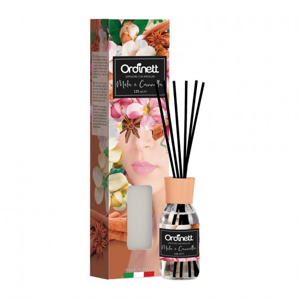 Αρωματικά Sticks 125ml Apple-Cinnamon Giostyle GS07849005