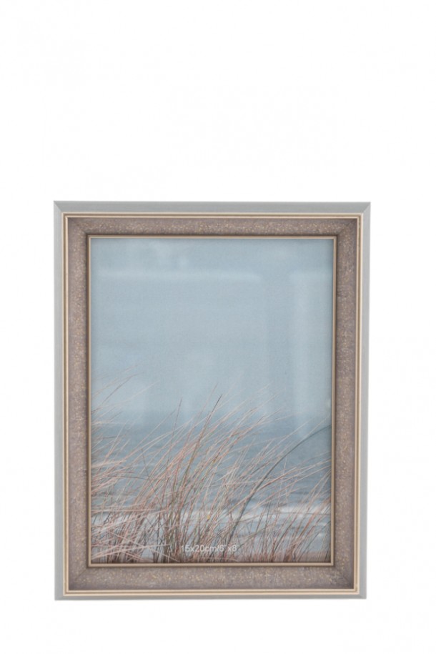 Κορνίζα Πλαστική Μπρονζέ 18x2,5x23εκ. Zen Collection 24.8.50212