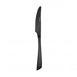 Μαχαίρι Φαγητού Ανοξείδωτο 18/0 Edge Black Matt Estia 01-29128