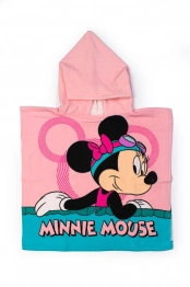 Πόντσο Παιδικό Microfiber 50x100εκ. Minnie & Daisy 90 Coral Disney DimCol