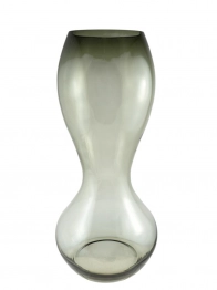 Βάζο Χειροποίητο Φυσητό Γυαλί Γκρι 23x30εκ. Zen Collection 25.43.52118