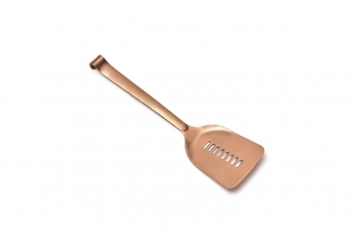 Σπάτουλα Τρυπητή Ανοξείδωτη 18/10 Copper Elegant Comas 28εκ. CO00005262