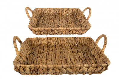 Διακοσμητικοί Δίσκοι Σετ 2τμχ Υάκινθος Art Et Lumiere 32x4εκ.-36x5εκ. 04849