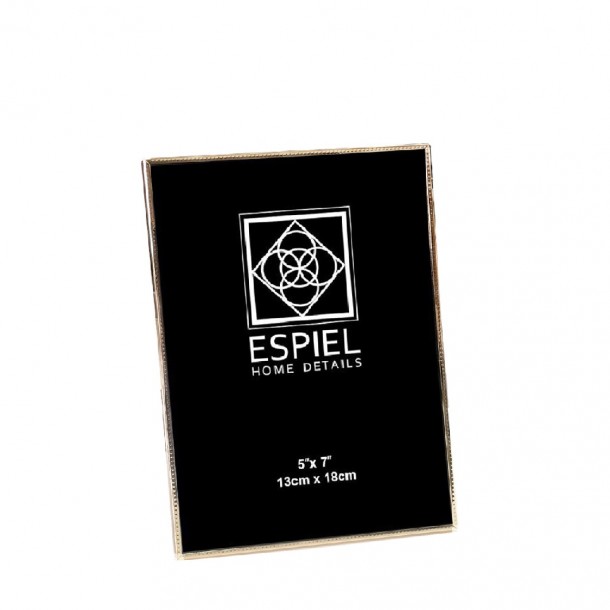 Κορνίζα Μεταλλική Χρυσή ESPIEL 13x18εκ. FAM750