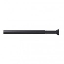 Βραχίονας Μπάνιου Πτυσσόμενος Αλουμινίου 70-115εκ./Φ2εκ. Black Sealskin 800615