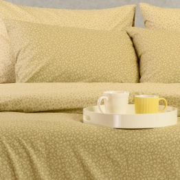 Ζεύγος Μαξιλαροθήκες Βαμβακερές 50x70εκ. Samuele Olive-Beige Ultra Line Melinen 20005512