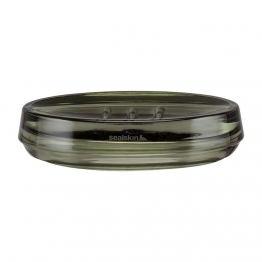 Σαπουνοθήκη Γυάλινη 13,8x9,9x3,1εκ. Mood Green Sealskin 800050