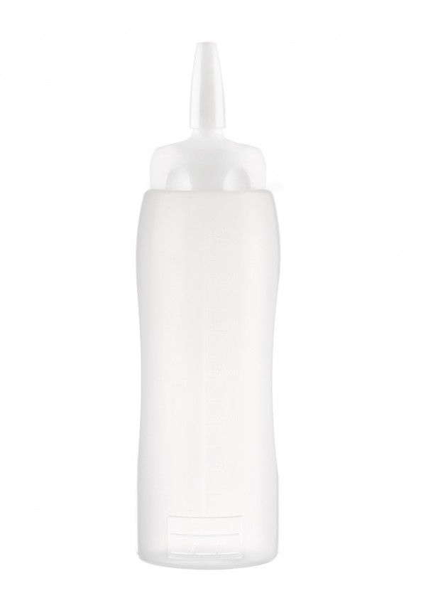 Μπουκάλι Σάλτσας Σως Πλαστικό Διάφανο 750ml Araven AR00001378