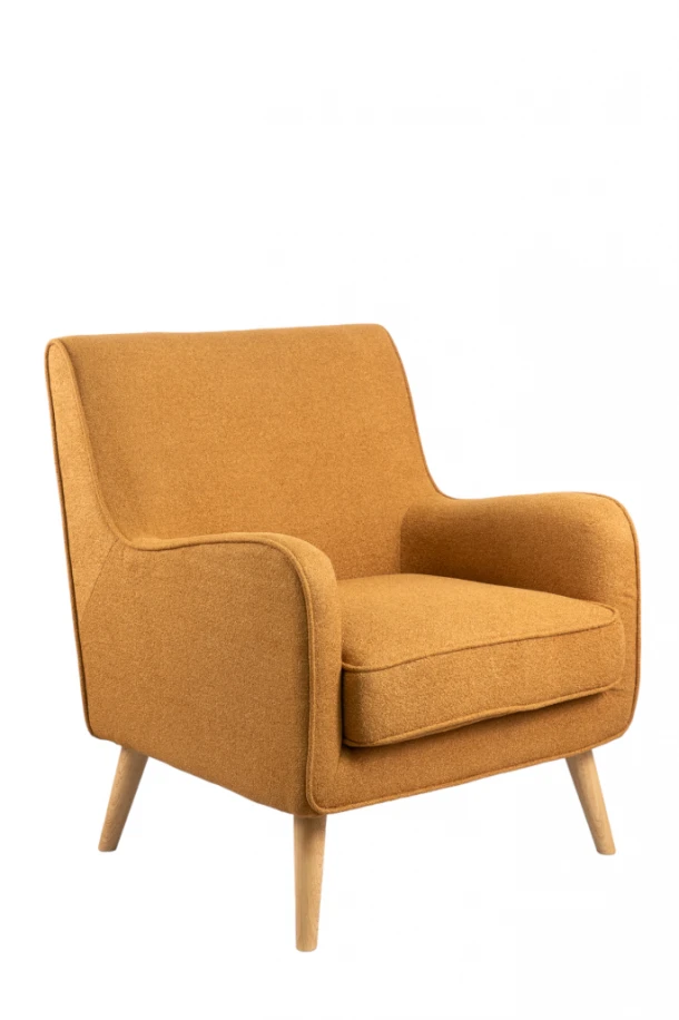 Πολυθρόνα Υφασμάτινη Κεραμιδί 70,5x80x88,5εκ. Zen Collection 24.34.50228