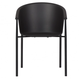 Καρέκλα Πλαστική Μαύρη 80x57x59εκ. Envy ESPIEL SCH48963K4