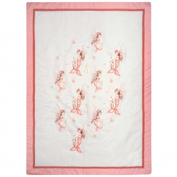 Κουβερλί 2 Όψεων Microfiber Κούνιας 110x150εκ. Essential Baby 8853 Γκρι-Ροζ Greenwich Polo Club
