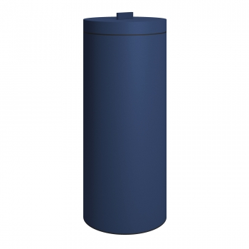 Καλάθι Απλύτων Ανοξείδωτο Matt Navy Blue 26x60εκ.-30ltr Pam & Co 2560-203
