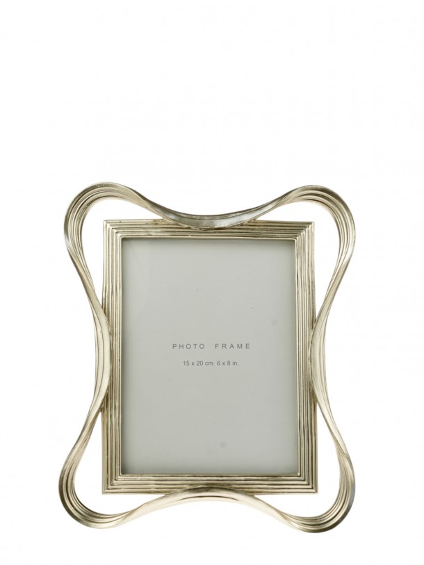 Κορνίζα Polyester Ασημί 15x20εκ. Zen Collection 25.21.51524