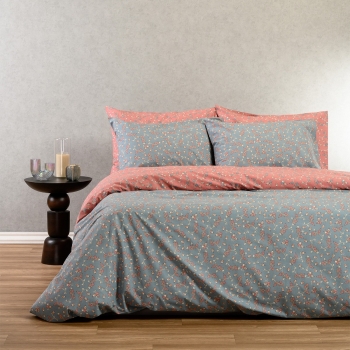 Σετ Σεντόνια Polycotton Διπλά Με Λάστιχο 150x200+32εκ. Cesare Jean Casual Line Melinen 20005287