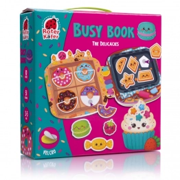 Busy Book Με Velcro Ζωάκια Λιχουδιές Roter Kafer RK1170-03