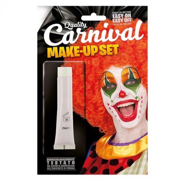 Βαφή Προσώπου Σωληνάριο Λευκό 28,3ml Carnavalista 5-127