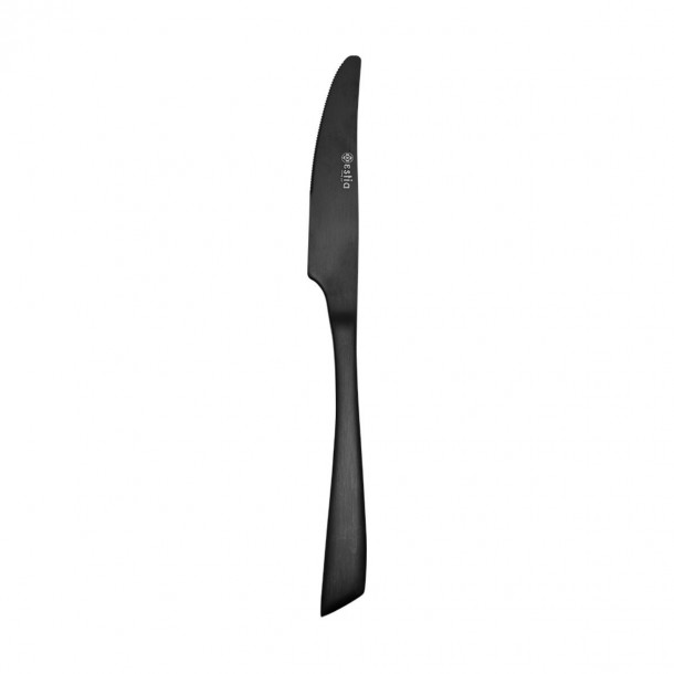 Μαχαίρι Φαγητού Ανοξείδωτο 18/0 Edge Black Matt Estia 01-29128