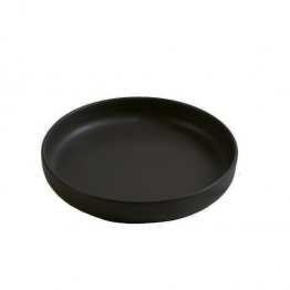 Πιάτο Βαθύ Πορσελάνης Terra Matt Black 24x4,5εκ. ESPIEL TLM141K4