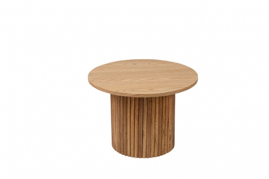 Τραπεζάκι Στρογγυλό Καφέ 50x35εκ. Zen Collection 24.13.50173