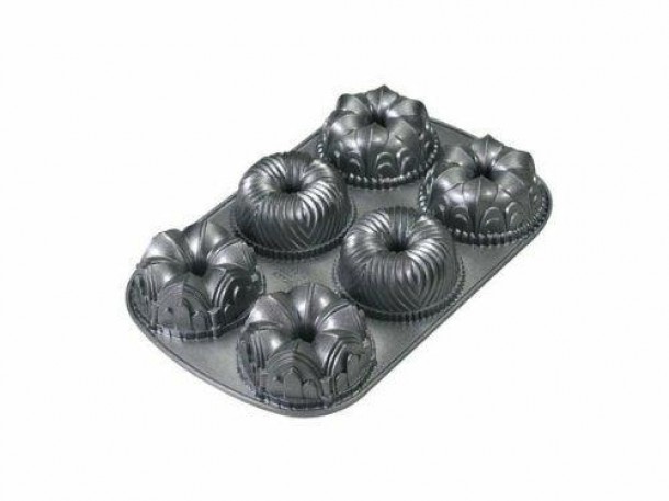 Φόρμα Αλουμινίου 6 Θέσεων Muffins 35,5x22,8x5εκ. Metaltex 78-1060