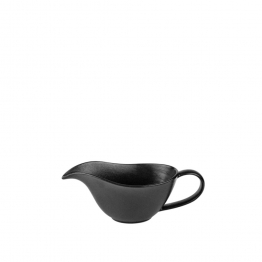 Σαλτσιέρα Stoneware Μαύρη Lava 20x8,5x8εκ./250ml ESPIEL NOL131K2