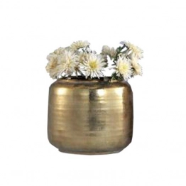 Βάζο Κεραμικό Χρυσό Art Et Lumiere 19,5x17,5εκ. 10687