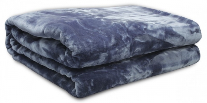 Κουβέρτα Velour Υπέρδιπλη 220x240εκ. Tyrol Sky Blue SB HOME