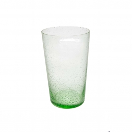 Ποτήρι Νερού Γυάλινο Φυσητό Πράσινο Art Et Lumiere 480ml 02844