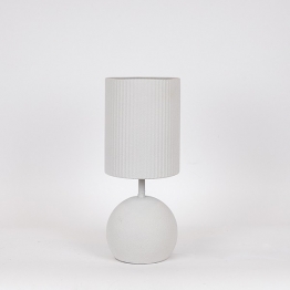 Φωτιστικό Επιτραπέζιο Μεταλλικό Λευκό 19x45εκ. ESTHETI 814-40013