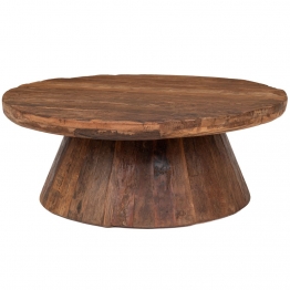 Τραπεζάκι Σαλονιού Ξύλινο Καφέ iliadis 80x80x32εκ. 92089