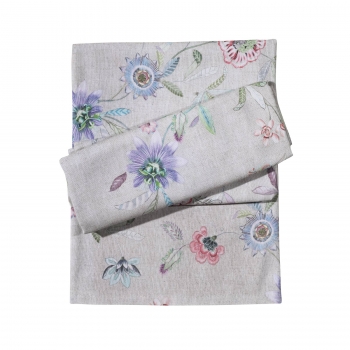 Runner Polycotton 45x140εκ. Table 0642 Λιλά-Σπαγγί Das Home