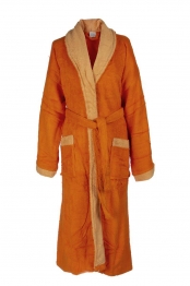 Μπουρνούζι Βαμβακερό Large 02 Orange DimCol