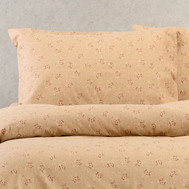 Ζεύγος Μαξιλαροθήκες Φανελένιες 53x72εκ. Fay Beige Winter Line Melinen 20005118