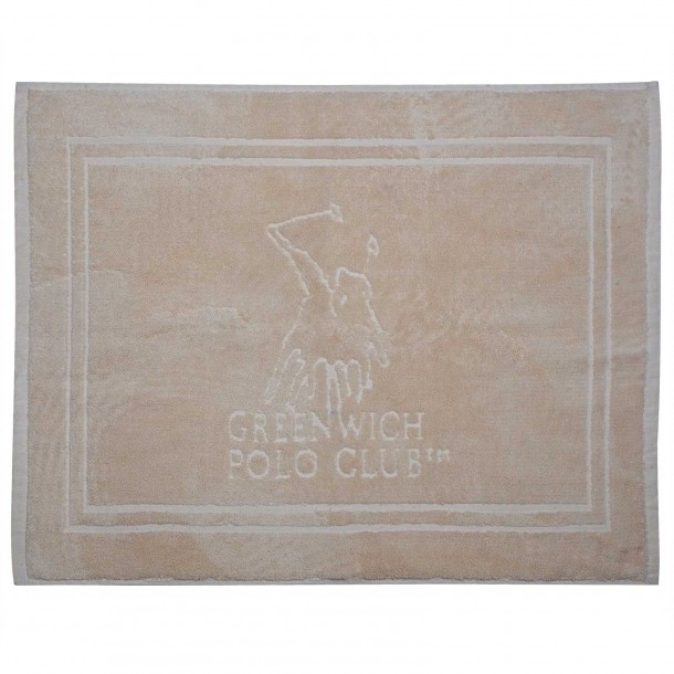 Ταπέτο Μπάνιου Βαμβακερό 50x70εκ. Essential 3038 Μπεζ Greenwich Polo Club